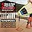 Abahub Premium Surfboard Leash, Straight Surf Board Leg Rope, Legrope Strap for Shortboard, Skimboard Replacement Leashes 6 Foot Orange 6 mm Thick