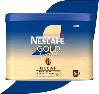 NESCAFÉ Gold Blend Decaf Instant Coffee 500g Tin