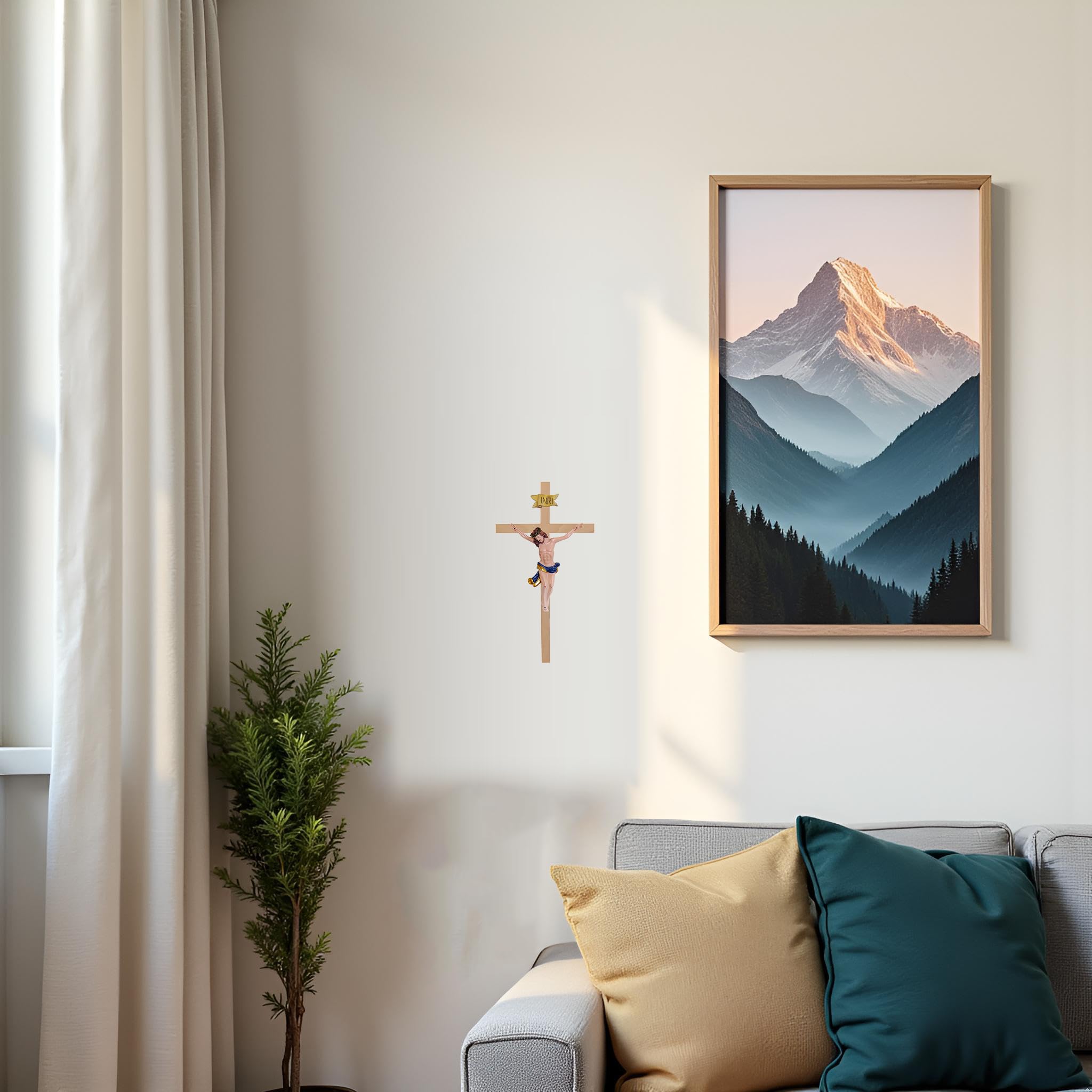 Coussin décoratif Vienne - Fresque de Jésus-Christ comme roi