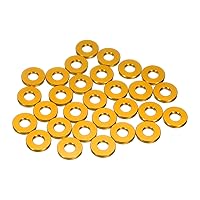 Vista 13 de uxcell 30 arandelas planas de aluminio, juntas de sello redondo M5 x 0.472 x 0.079 in, espaciadores planos para tornillos, tornillos, accesorios