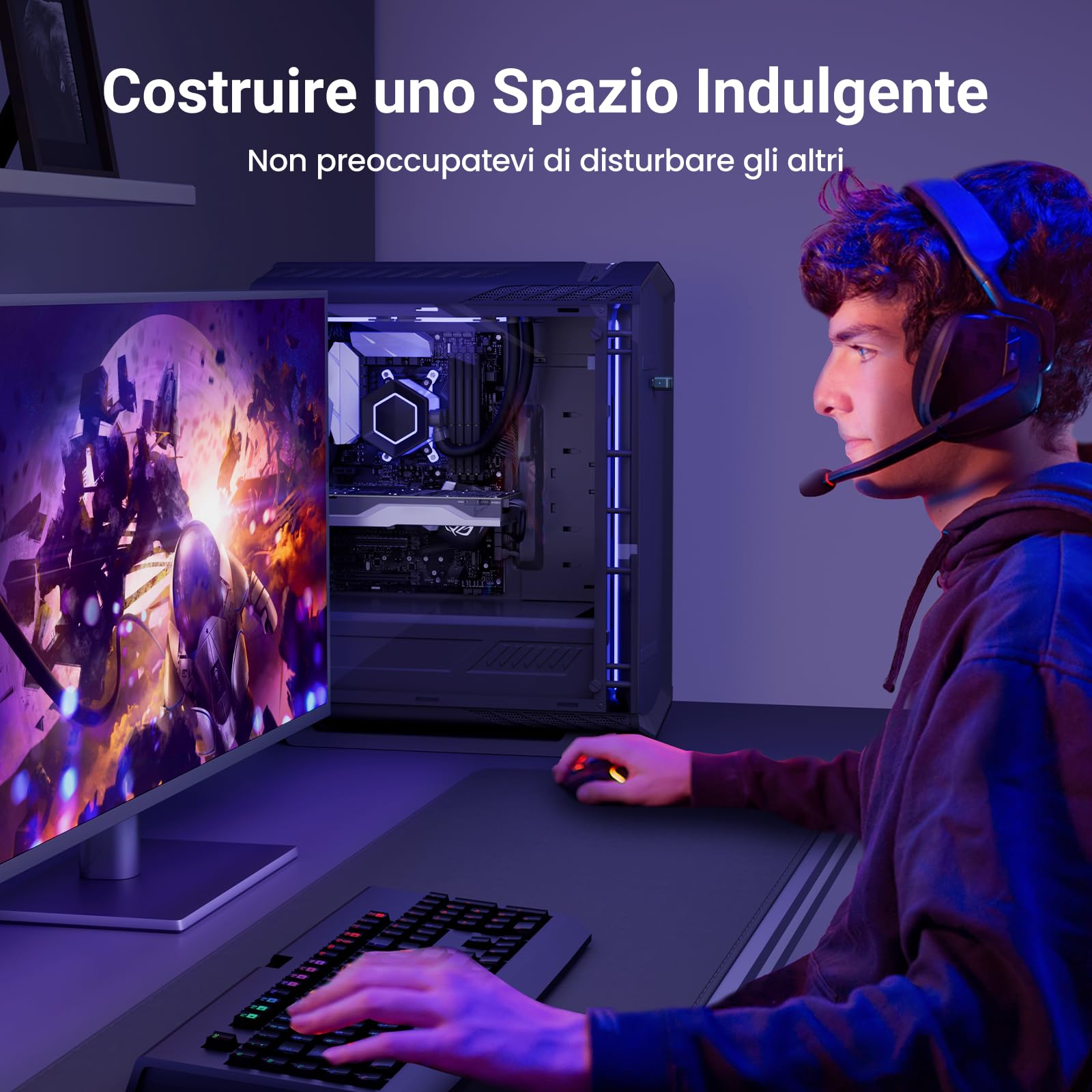 UGREEN USB C Trasmettitore Bluetooth 5.3 Adattatore Audio aptX AD HQ Adaptive HD Bassa Latenza Type C per Switch 2/Switch PS4 PS5 Pro Console di Gioco PC Mac Plug Play