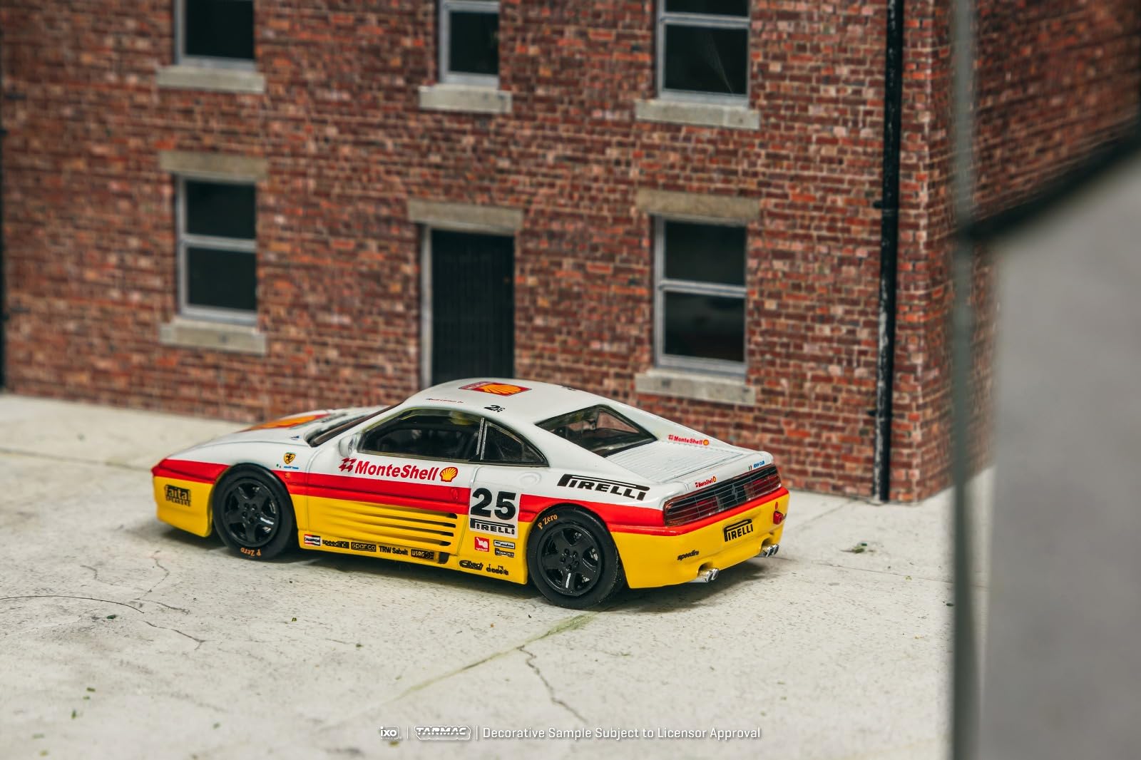 Amazon | TARMACWORKS 1/64 Ferrari 348 Challenge Italian GT 1994