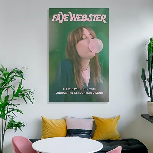Miniatura 6 de DAXXIN Faye Webster - 1 póster en lienzo decorativo para pared, pintura artística para sala de estar, dormitorio, regalo, sin marco, estilo 08 x 12