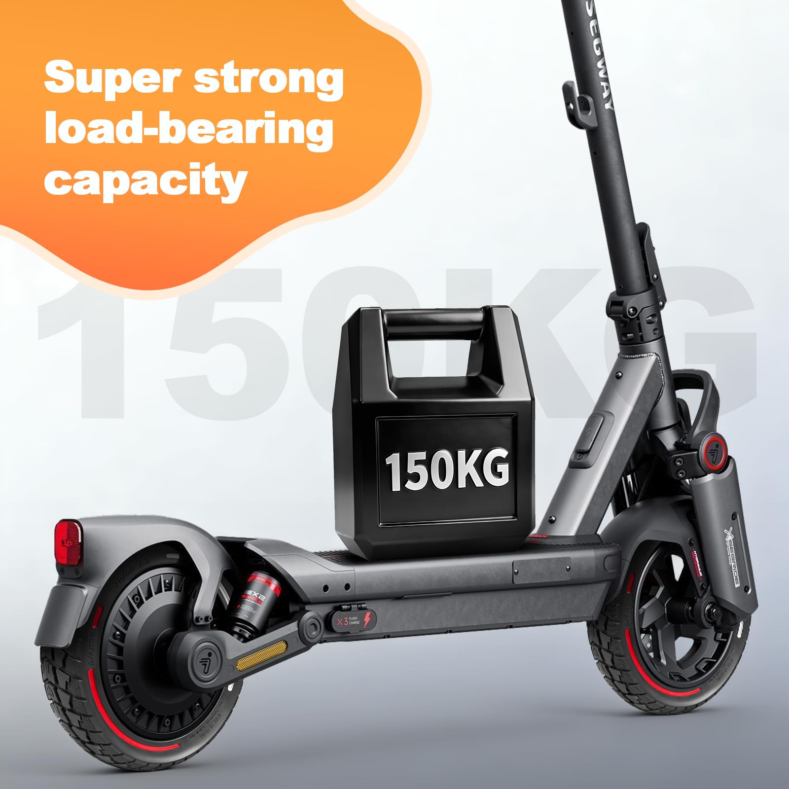 70/60-7,5 Offroad-Vollgummireifen für Ninebot G3/ZT3/ZT3Pro Elektroroller
