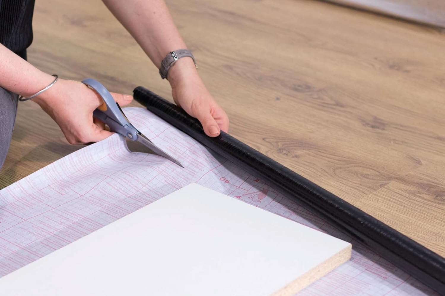 d-c-fix F3465015 Adhesive Film, Vinyl, Black, 200 x 90 cm