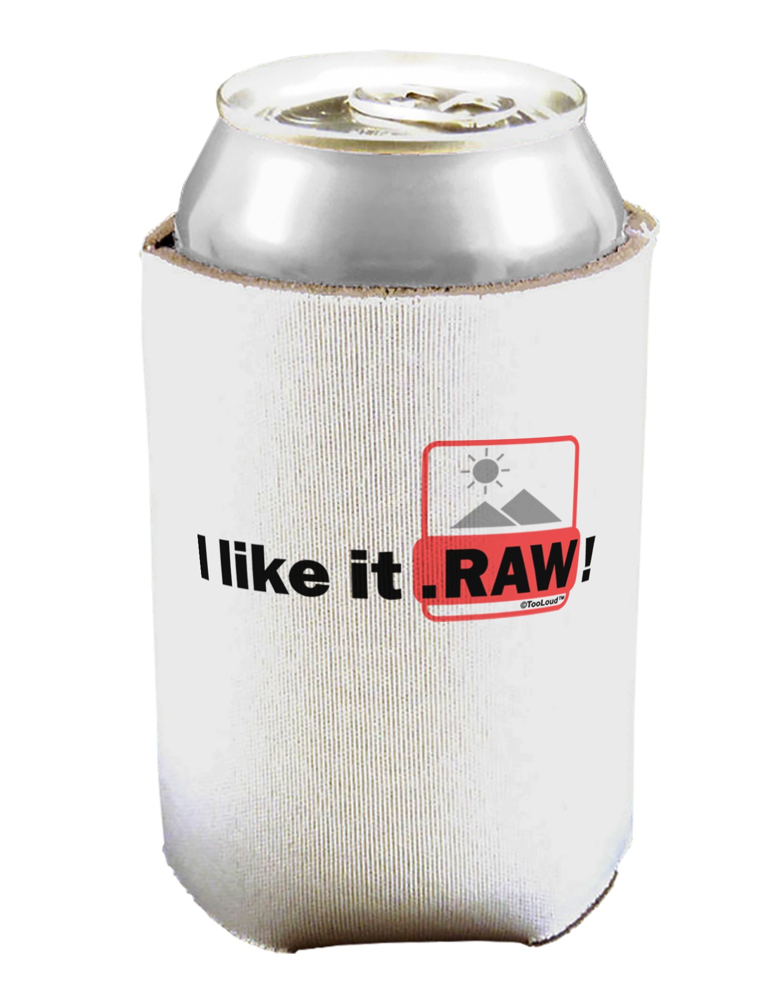 TOOLOUD I Like It RAW Can/Bottle Insulator Cooler - 2 Pack