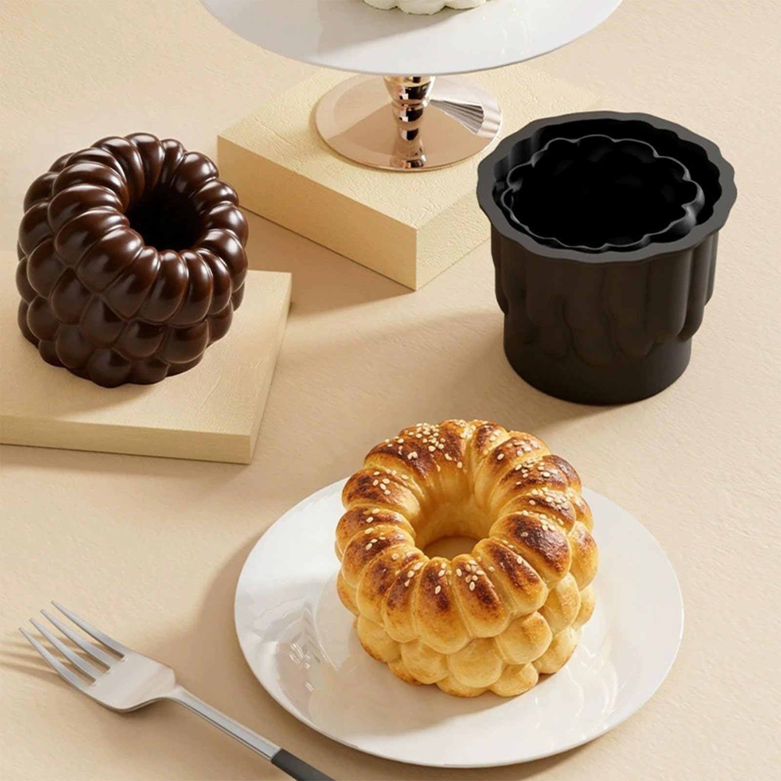 Stampo in silicone a forma di lampone per mousse, torte e dessert, per uso alimentare