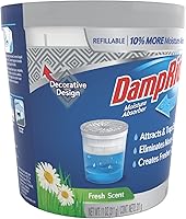Vista 4 de DampRid Absorbedor de humedad recargable (paquete de 6) y absorbente de humedad colgante de vainilla lavanda DampRid (paquete de 3) Productos