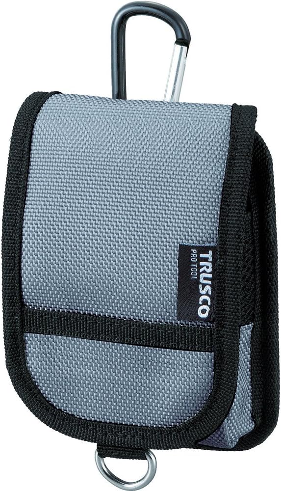 TRUSCO TCTC1202W-GY Compact Tool Case, Wide, 1 Pocket, Gray
