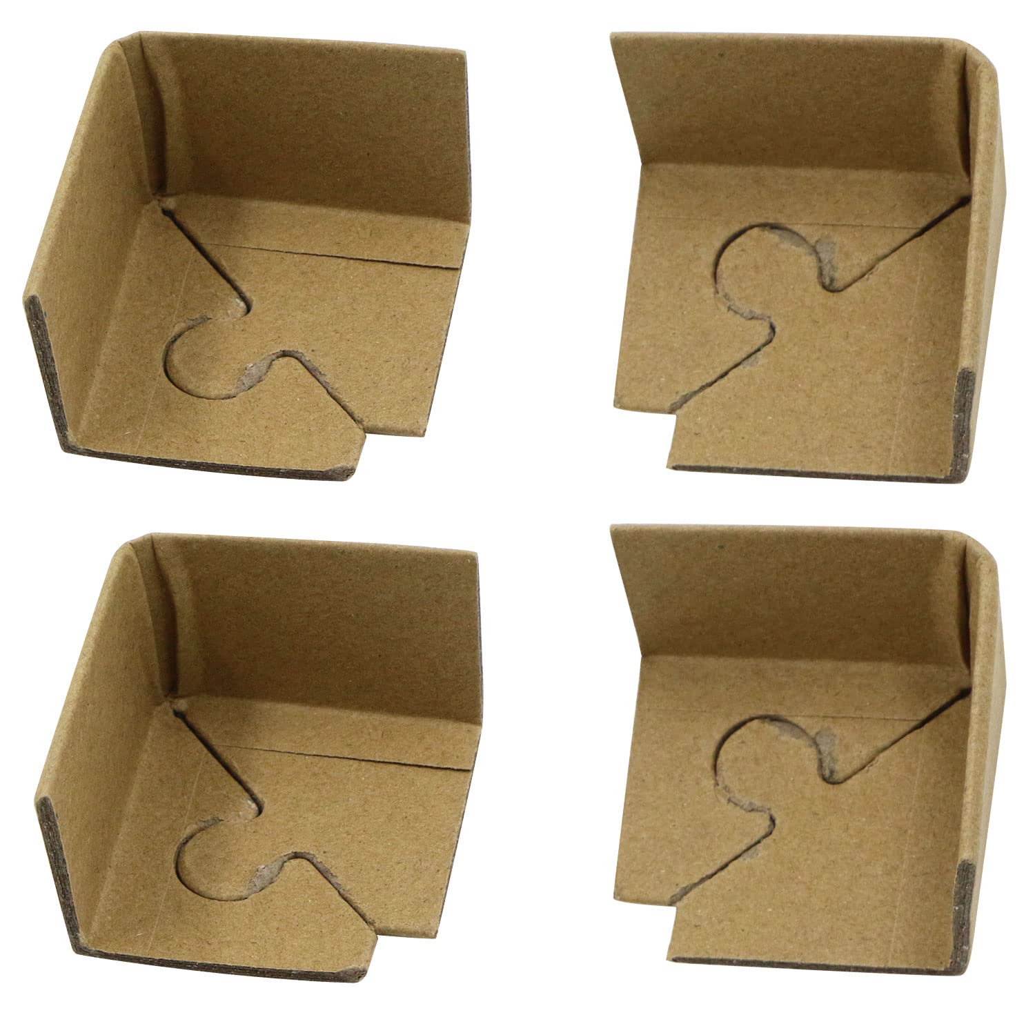 Coin Protecteurs Transporter Protège D'angle - Coins Protection en Carton avec Boucle pour Art Cadre Photo Cartons Emballage Cadres Pack Expédition Déménagement, 20 Pièces