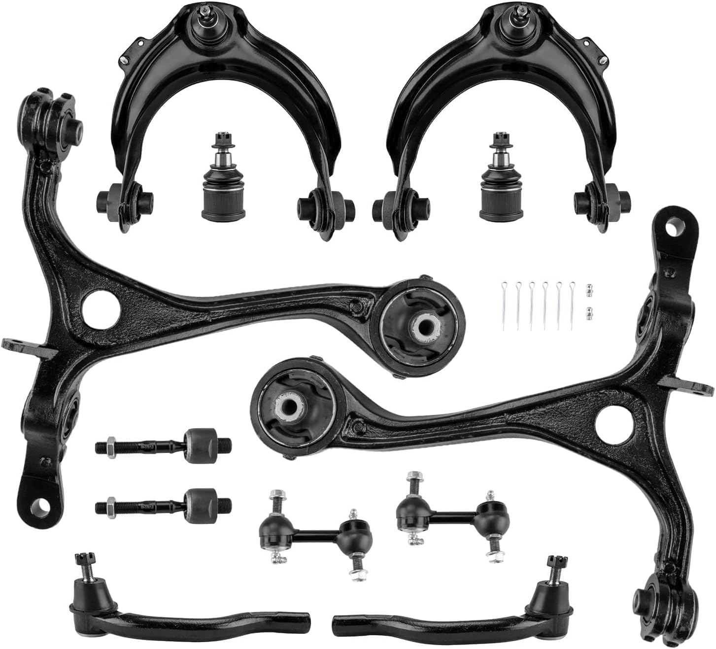 10Pcs Front Sway Bar Control Arm And Ball Joint Fits 2000-2006 Chevrolet Tahoe E