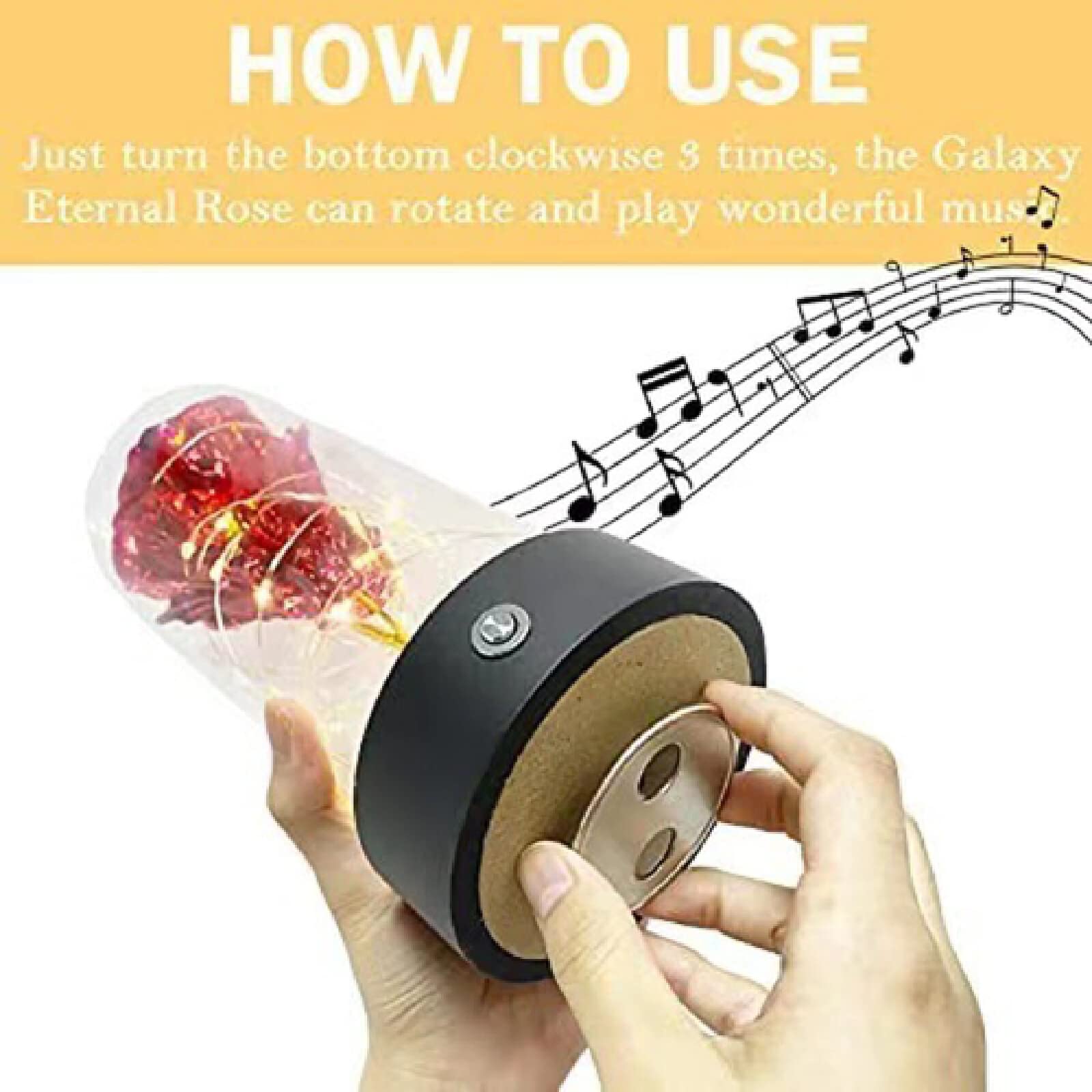 レア❗️美女と野獣 オルゴール バラの装飾付き Amazon.co.jp: 美女と野獣のバラのオルゴール、LEDフェアリー