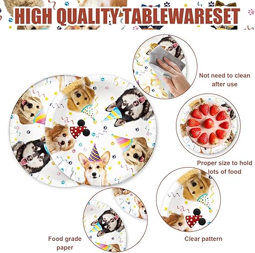 Vista 76 de 41 suministros de fiesta de béisbol, incluye 20 platos, 20 servilletas y 1 mantel, utilizado para decoración de fiesta de cumpleaños de béisbol