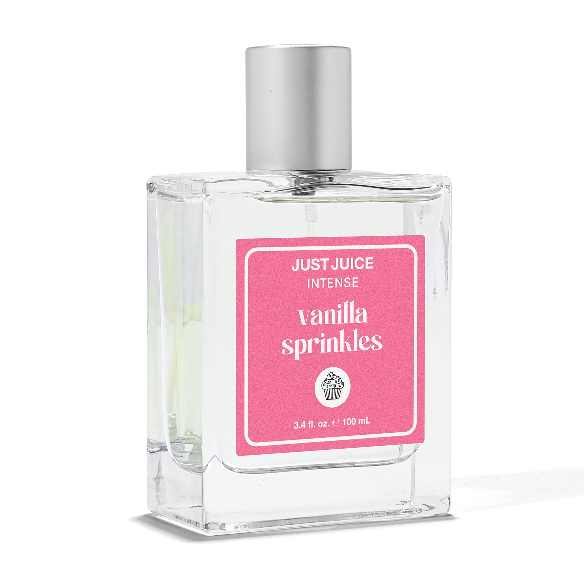 Just Juice Vanilla Sprinkles Intense - Perfume for Men and Women - Gourmand Vanilla Perfume with Whipped Cream, Tonka Bean and Musk Notes - 3.4 oz