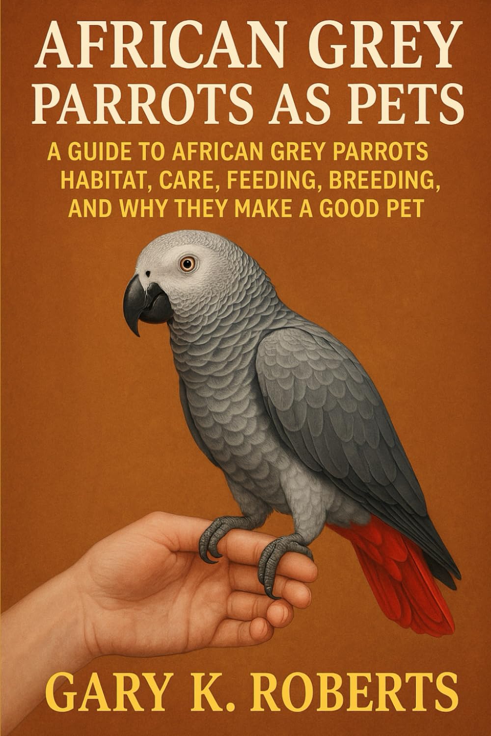 AFRICAN GREY PARROTS AS PETS: A GUIDE TO AFRICAN GREY PARROTS HABITAT, CARE, FEEDING, BREEDING, AND WHY THEY MAKE A GOOD PET