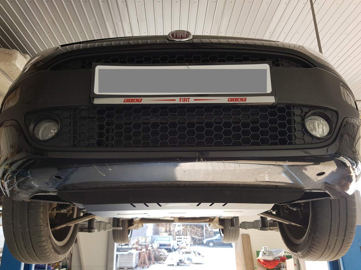 Protezione motore in metallo compatibile con Fiat Grande Punto (2006-2018)