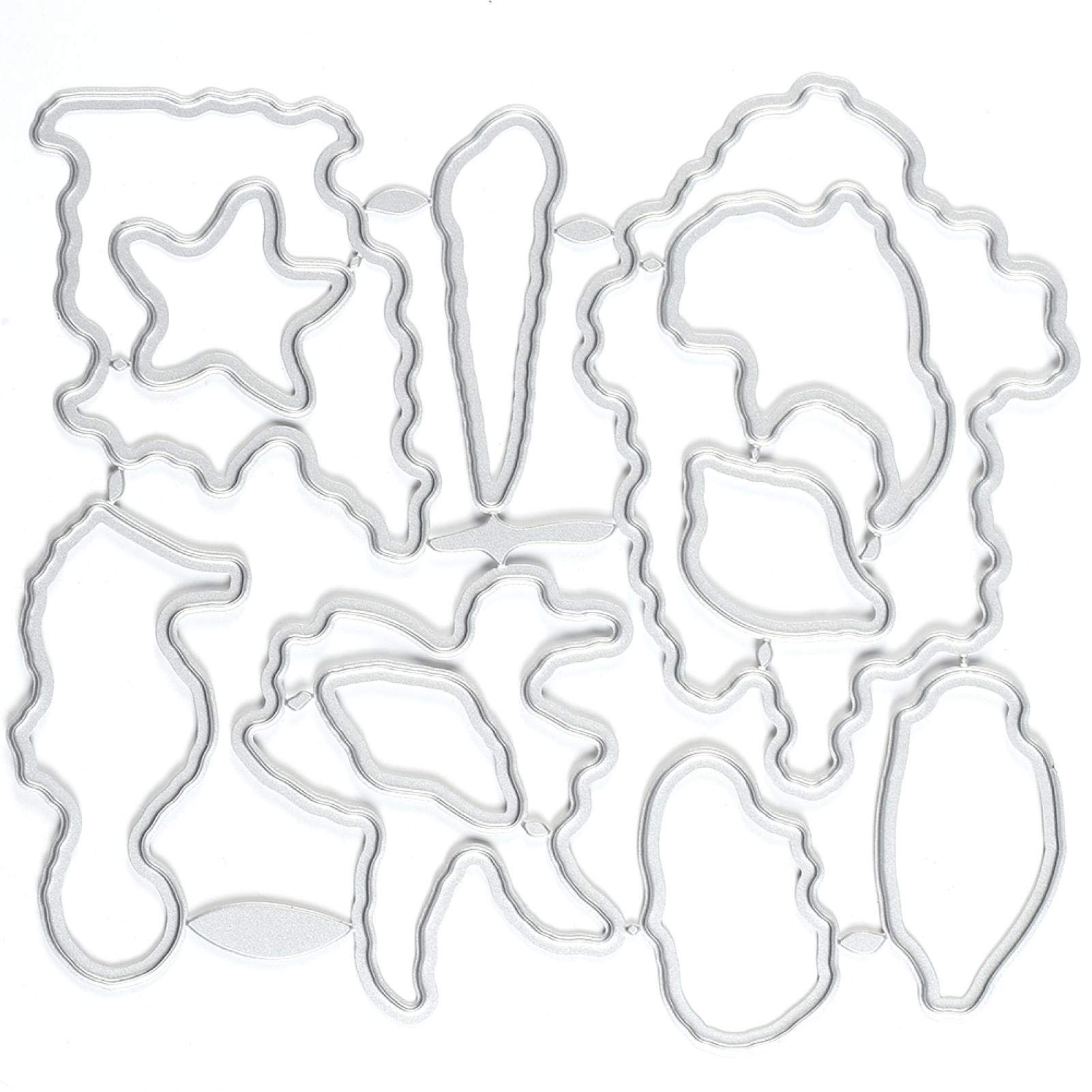 Tampon Transparent De Découpe Die Clear Caoutchouc Bricolage