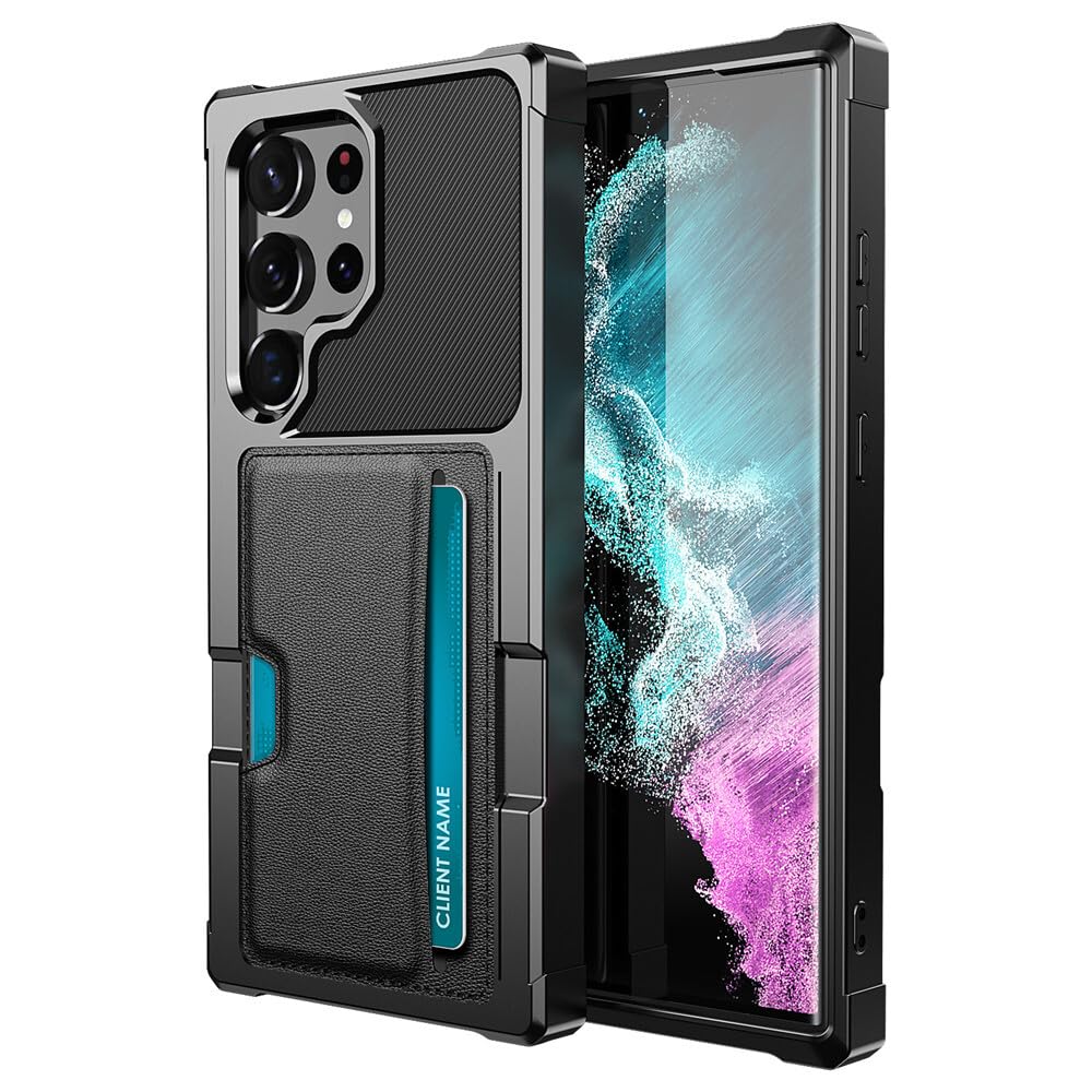 Étui arrière en cuir Samsung S23 Ultra idéal pour voyager léger au quotidien - 8