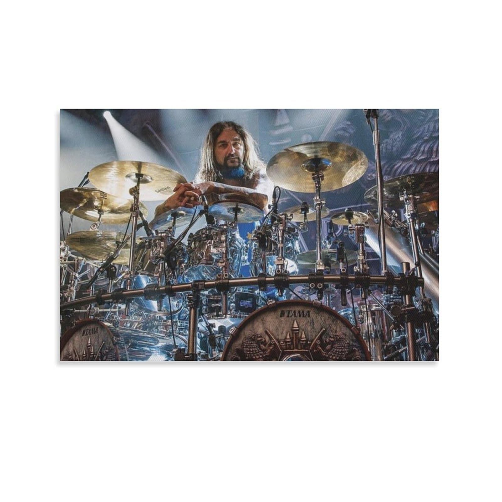 FCOIN Mike Portnoy Canvas Poster Poster Cool Artworks Painting Wall Art Canvas Prints Hanging Picture Posters 12x18inch(30x45cm)