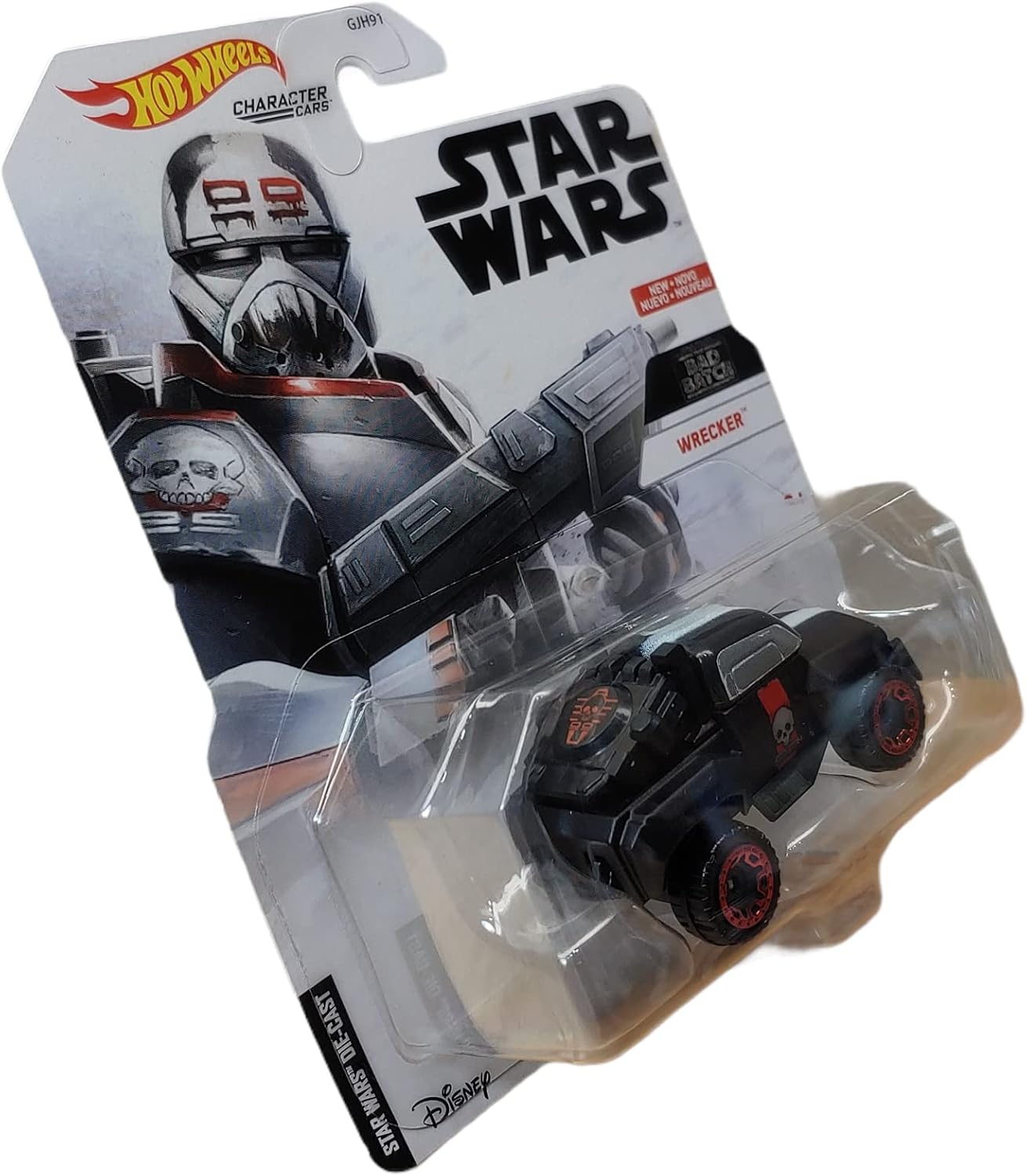 Star Wars Hot Wheels Character Cars - Wrecker