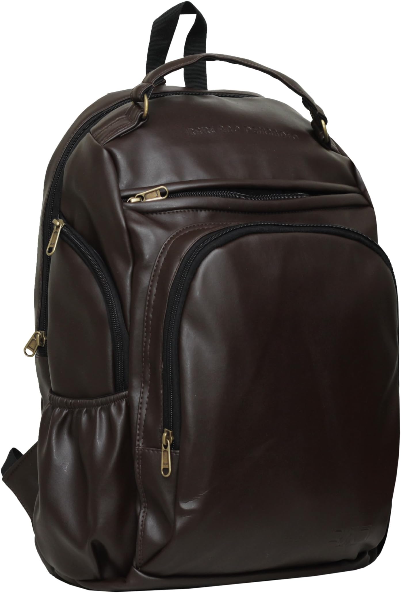 Rare And Demanded Synthetic 20 Ltr Chocolate Brown Laptop Backpack