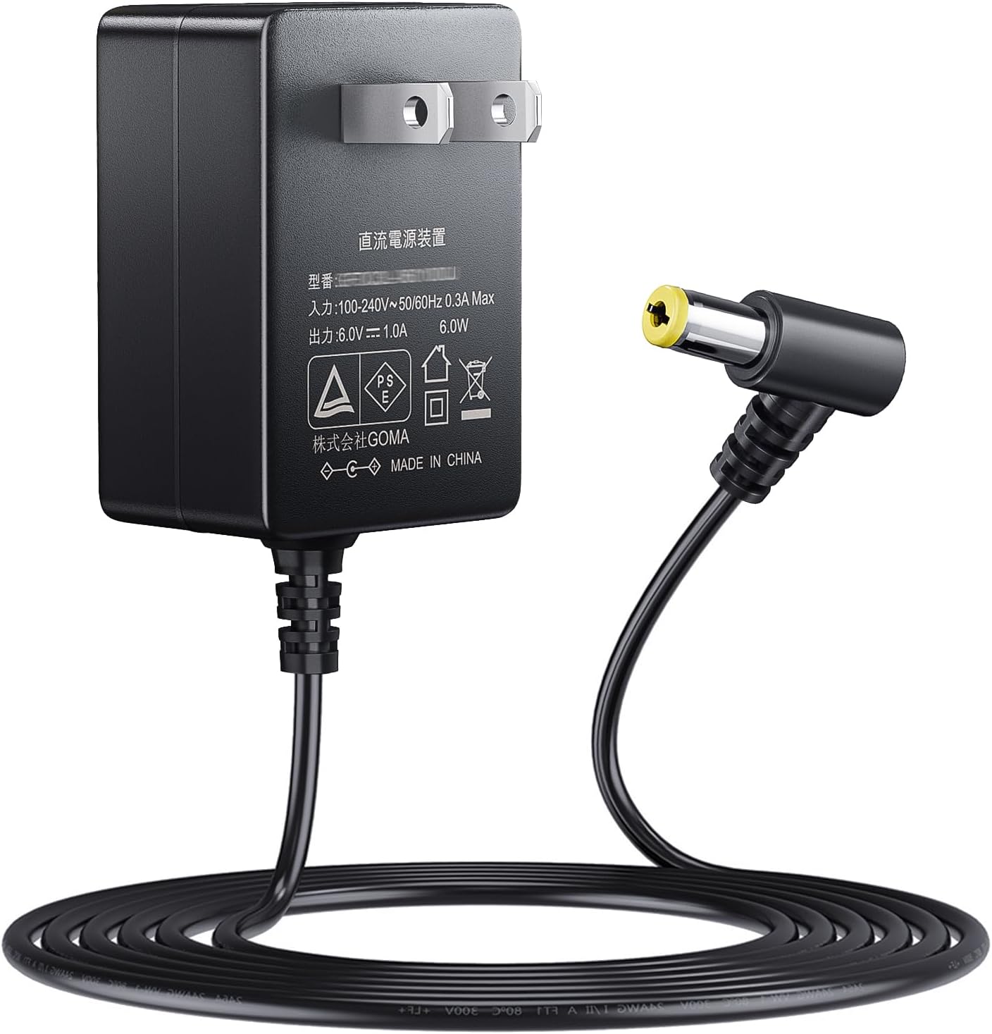 SoulBay 6V AC Adapter for Omron Healthcare Upper Arm Blood Pressure Monitor 5 7 10 Series BP5250 BP5350 BP5450 BP7200 BP7250 BP7350 Hem-ADPTW5 Charger Replacement Power Cord