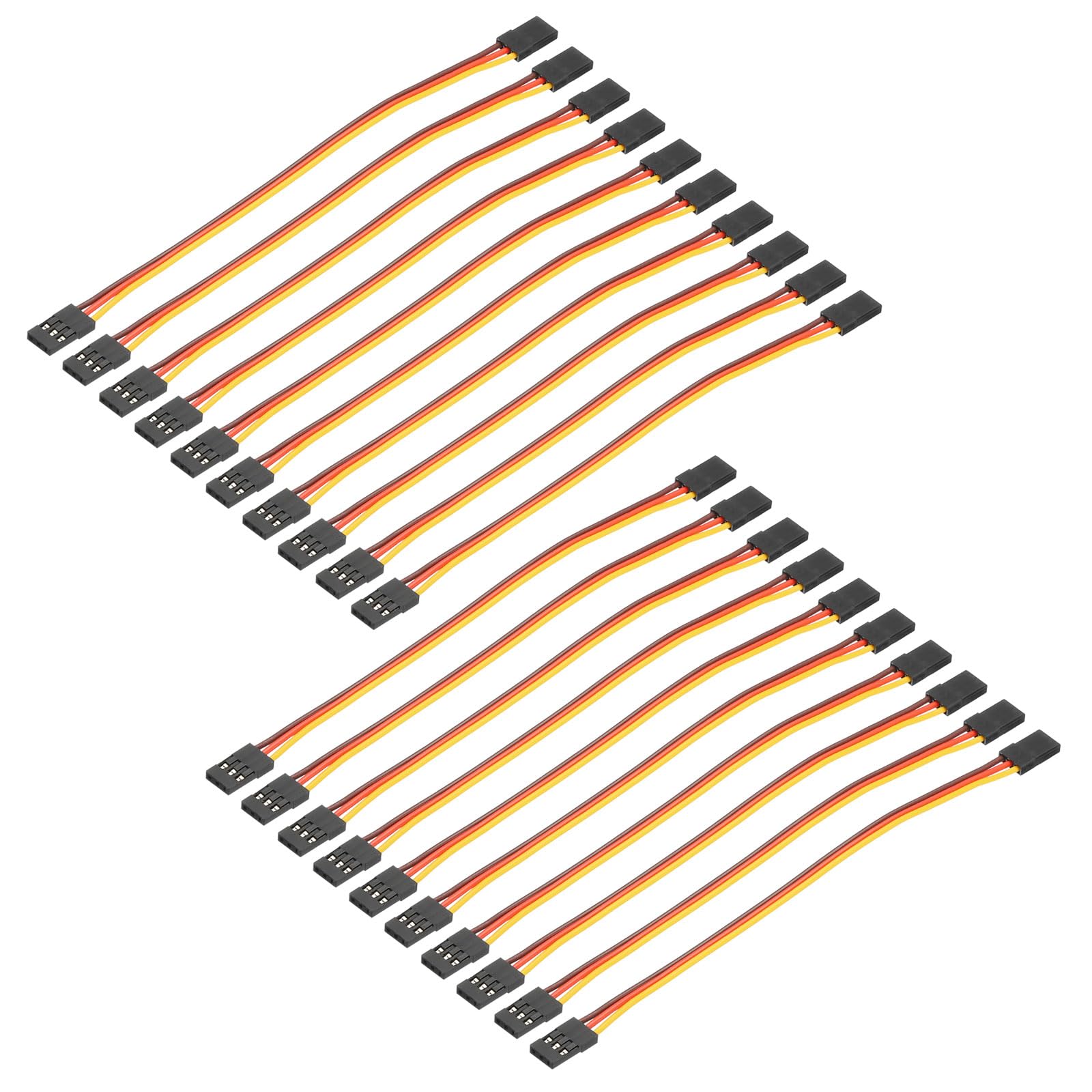 20 Pièces – Arrêt De Liaison Bras Servo (tige De Poussée) Pour Avion RC – Diamètre 4x2,1mm – Or Accessoire Modèle Réduit