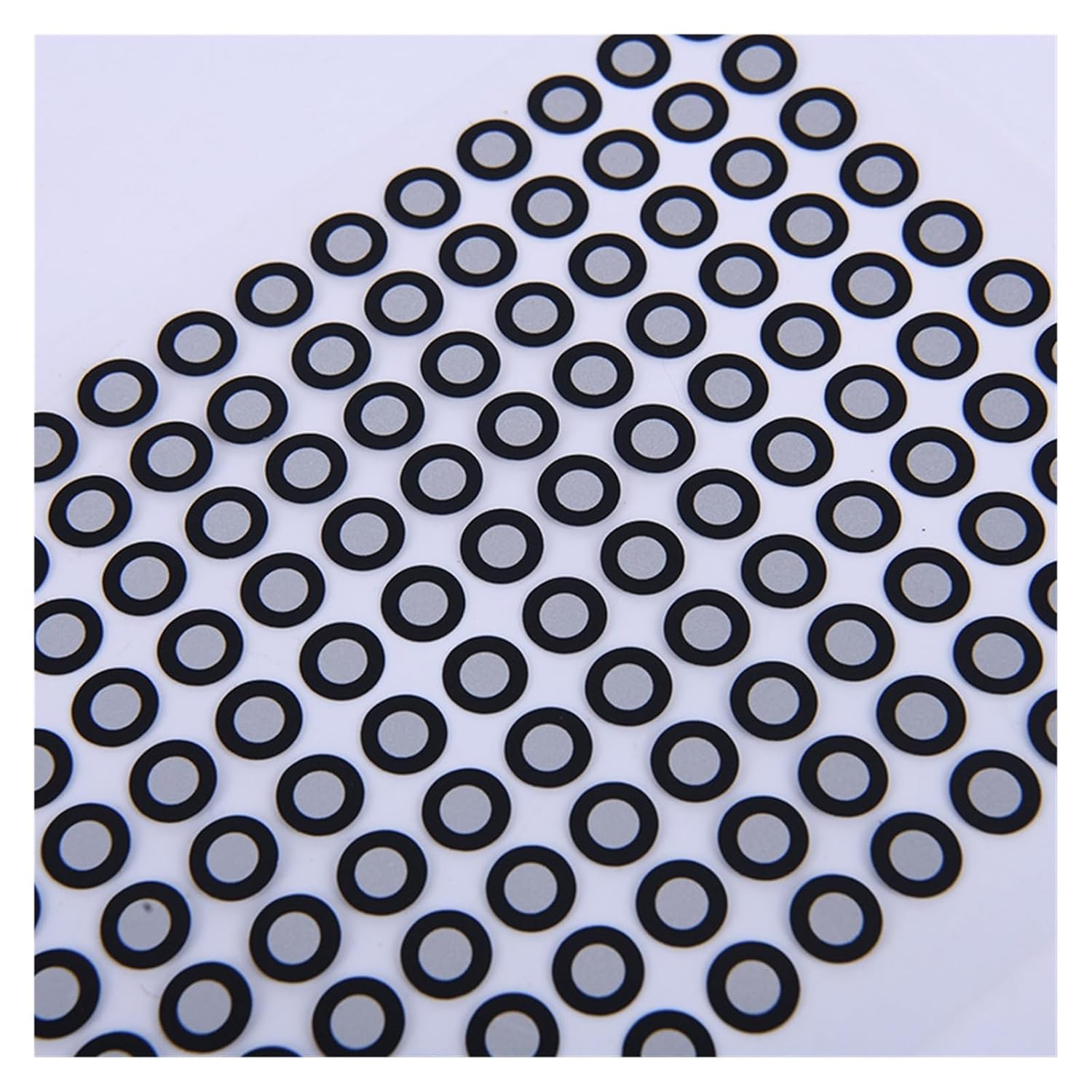 3D-Scan-Spray, 3D-Scan-Marker, Innere 6 äußere 10 mm reflektierende Markierungspunkte, Reflexionsmarker, 3D-Scan-Marker/Punkte/Aufkleber for 3D-Scanning(Mag Inner 6 Outer 10 (1000))