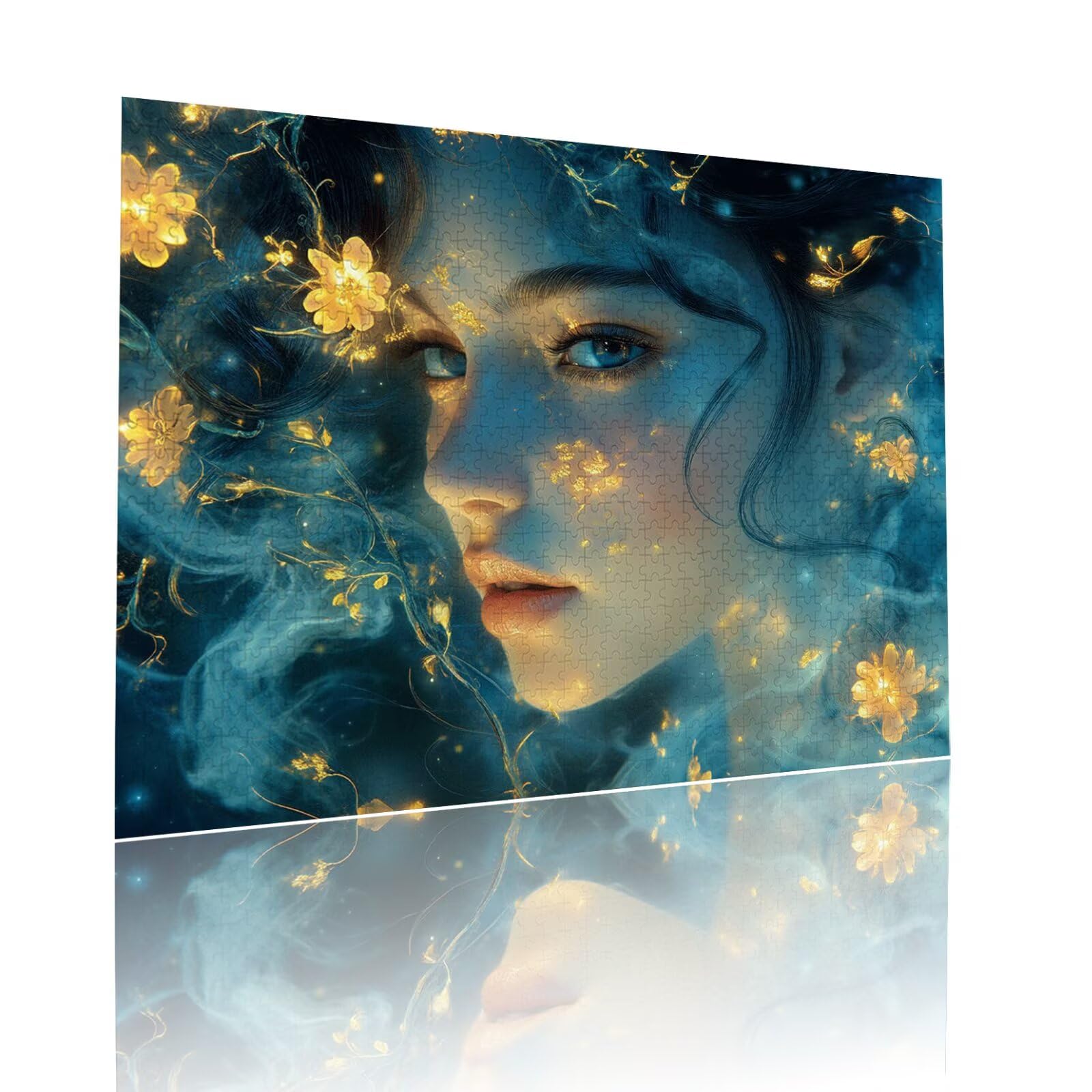 Puzzle Erwachsene 3000 Teile Frau Traum Educa Jigsaw für Kinder ab 8 Jahren Mädchen Jungen, Erwachsene Impossible Klassische Puzzles Schwer, Anspruchsvoll Spielspaß, Als Geschenke 81x122cm t-830