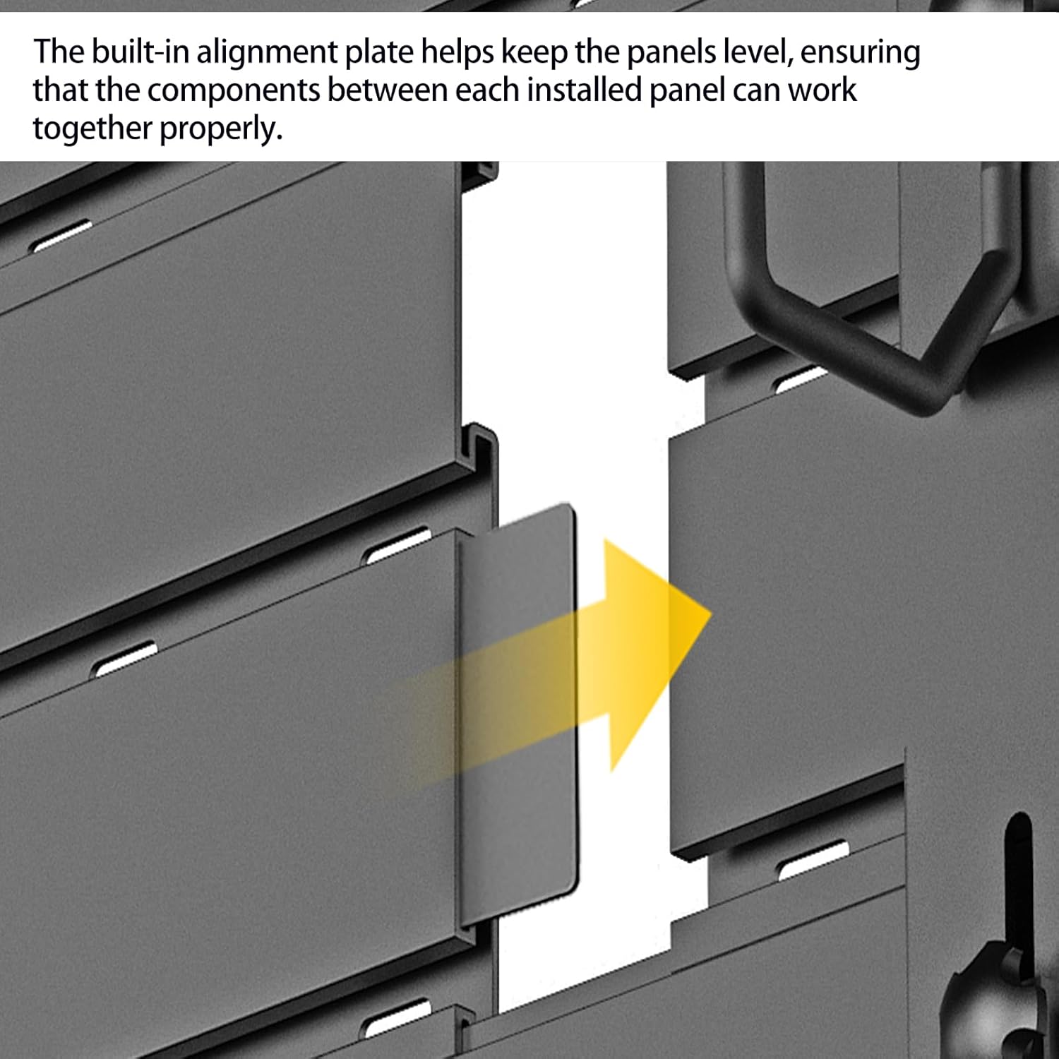 Gun Racks for Wall, Heavy-Duty Aluminium Slatwall Panels Gun Wall Mount Storage, 10 Pieces Panels