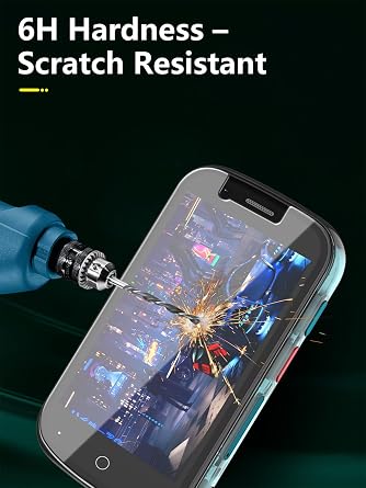 Screen Protector for Unihertz Jelly Star Mini Smartphone 2 Pack PET Film,6H Hardness, Anti-Scratch,HD Clarity,Bubble-Free,Anti-Fingerprint,Sensitive Touch Screen Guard