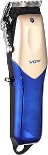 ماكينة حلاقة الشعر القابلة لاعادة الشحن بمنفذ USB طراز V-162 قص بالزيت بلون ابيض لقص وتهذيب اللحية من في جي ار