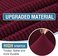 Vista 200 de H.VERSAILTEX 2025 New Sectional Couch Covers 8 Pieces Stretch Sofa Covers for Sectional Sofa Set Separate L Shaped Couch Cover for Both Left/Right