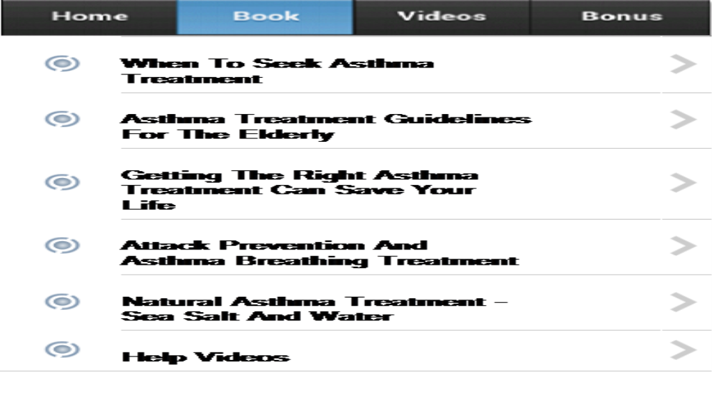 Asthma Treatment - App on Amazon Appstore