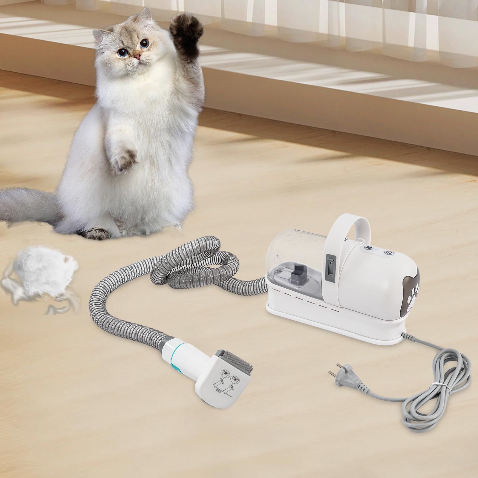 Sèche-cheveux multifonction pour animaux de compagnie avec 6