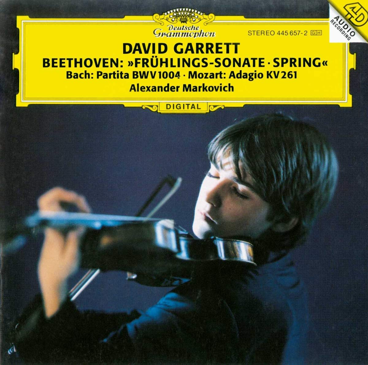 Fruehlings-Sonate/Partita [Audio CD] Garrett/Markovitch and Johann Sebastian Bach