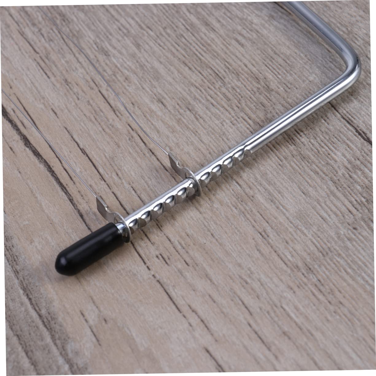 PRETYZOOM Professional Cake Slicer Baking Tool Stainless Steel 2-wire Cake Leveler 32x16cm Easy Decorators