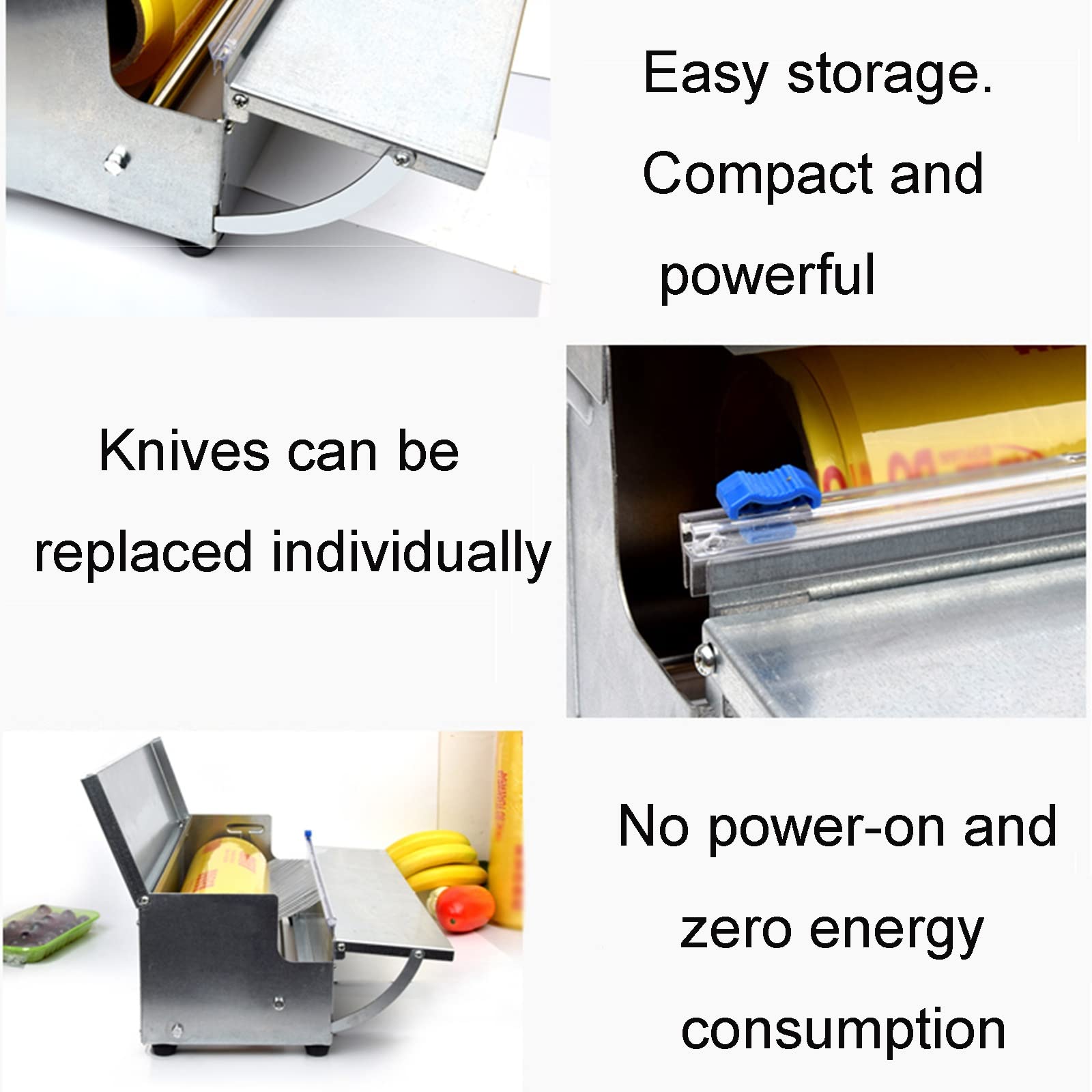 Amazon.com: Cling Film Cutter Dispenser,Reusable Dispenser With