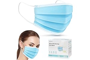 Disposable Mask: Optimal Protection and Comfort with Nose Clip