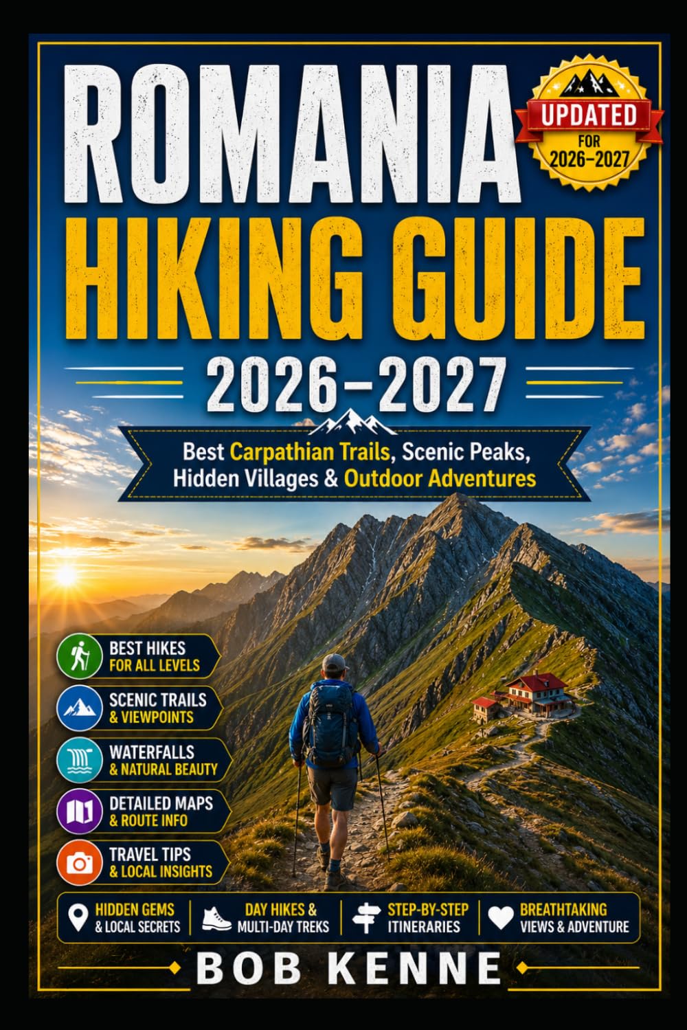 Romania Hiking Guide 2026: Carpathian Mountains Trails, Transylvania Forest Routes, Scenic Peaks, Waterfalls, Villages & Outdoor Adventure Travel Guide (Ultimate Hiking & Adventure Series)