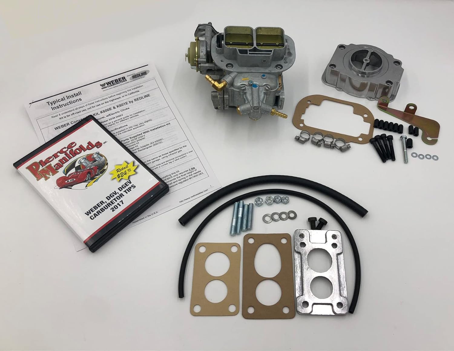 SUZUKI SAMURAI WEBER CARBURETOR CONVERSION KIT Automotive