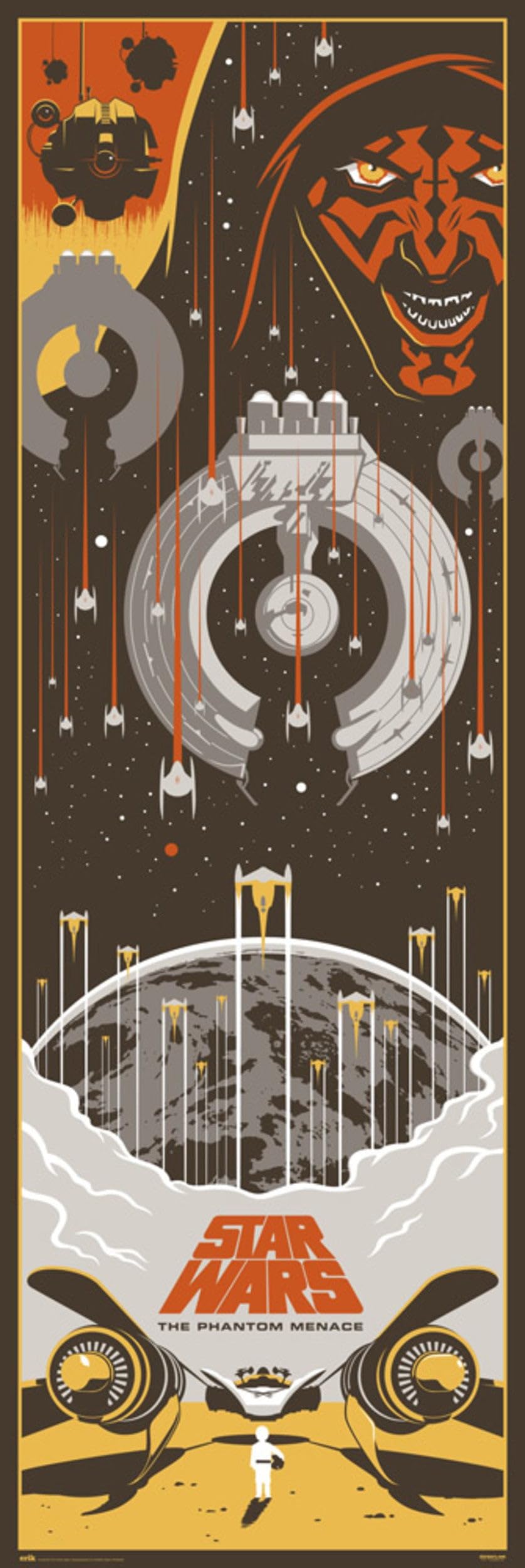 Grupo Erik Door Poster Star Wars Episode, 53x158cm