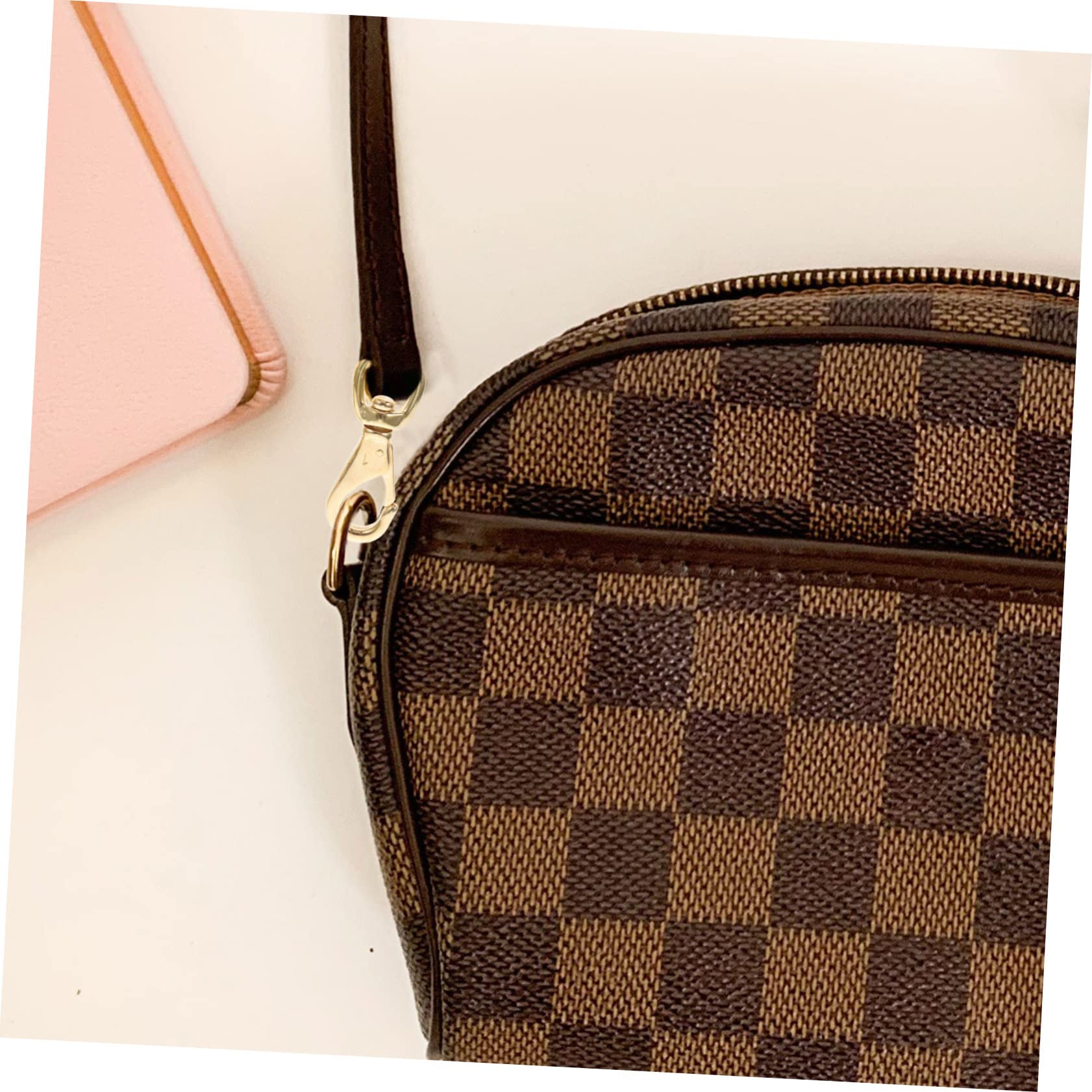 6piezas Hebillas De Mano Multifuncionales De Cobre Accesorios Para Bolsos y Maletas Mosquetones Giratorios Para Práctico y Resistente