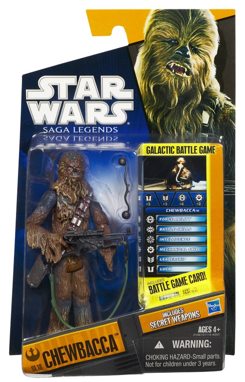 Star Wars Chewbacca 3.75'' Saga le cadeau idéal pour fan de SF