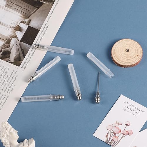 Miniatura 5 de 5 piezas de aguja inyector de grasa, boquilla de aguja de grasa pequeña con rodamientos portátil y desmontable, punta de aguja de pistola de grasa