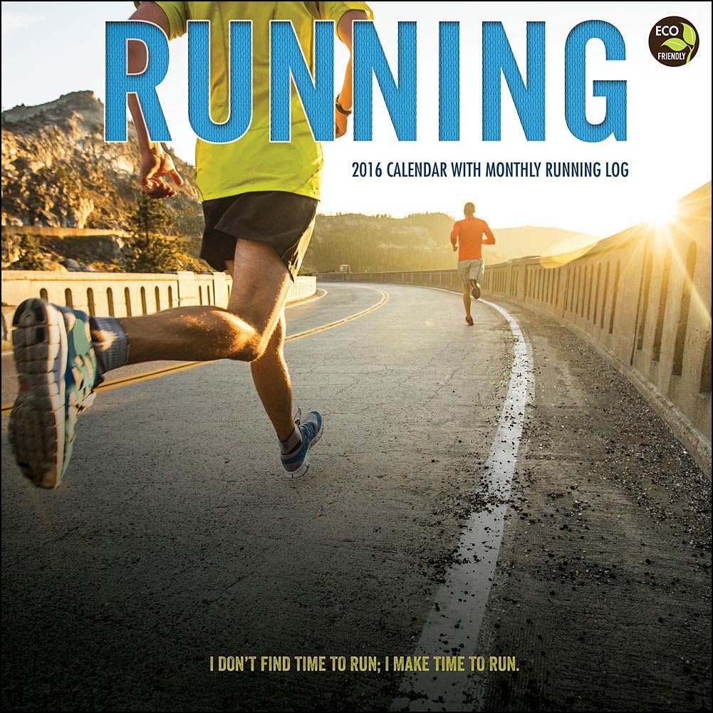 Running - 2016 Calendar 12 x 12in