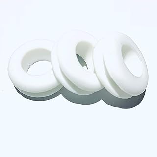 (3 Pack) White Silicone Grommets - Fits 1