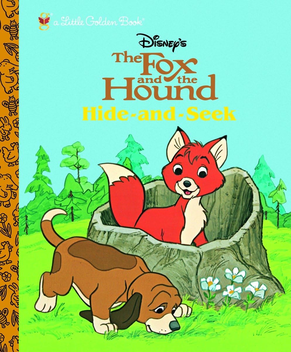 The Fox And the Hound: Hide And Seek (Little Golden Books)