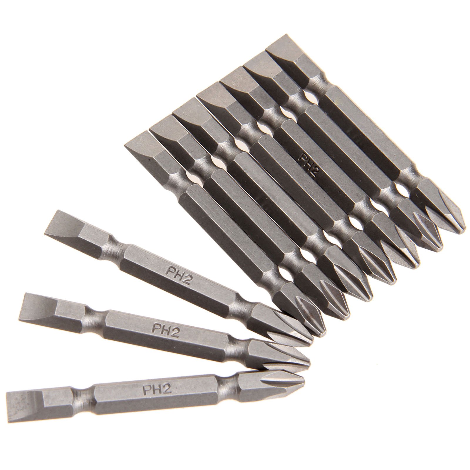 See full amazon price history chart for ISC / 9 Jacks PH2 Bit Screwdriver Plus and Minus Bit, Shape +/-, Set of 10 ISC / 9 Jacks PH2 Bit Screwdriver Plus and Minus Bit, Shape +/-, Set of 10 (B0755VJLZF) Amazon Price History, Amazon Price Tracker