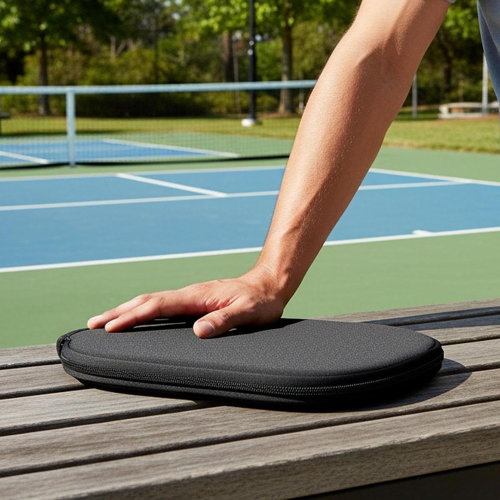 Pickleball Paddle Cover Protect Your Paddle from Scratches Racket Protection Black-picture-20